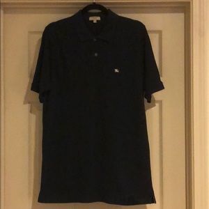 Men’s Burberry Navy Polo Classic Fit Size Medium